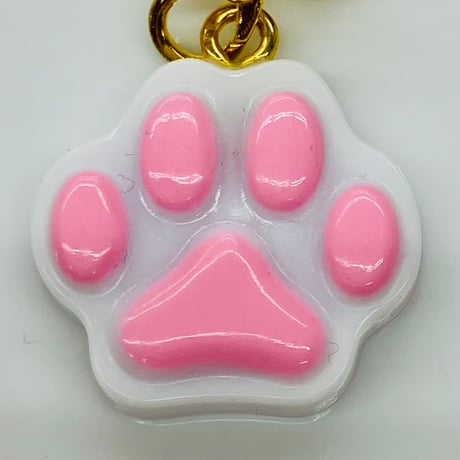 ♯Jvi08CZちび猫肉球キーホルダー全6種 ♯Jvi08CZちび猫肉球キーホルダー全6種