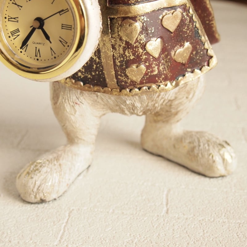 インテリア雑貨 不思議の国のアリス トランプウサギ うさぎ タイム