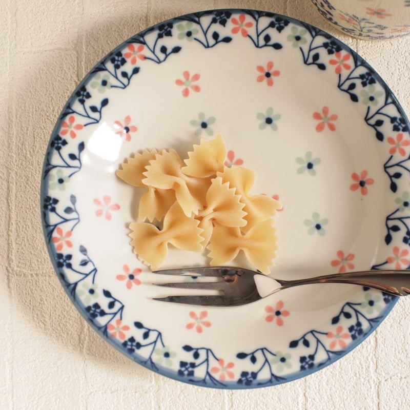 バーレイ 廃盤 ポルカドット & ローズ フラットプレート ケーキ