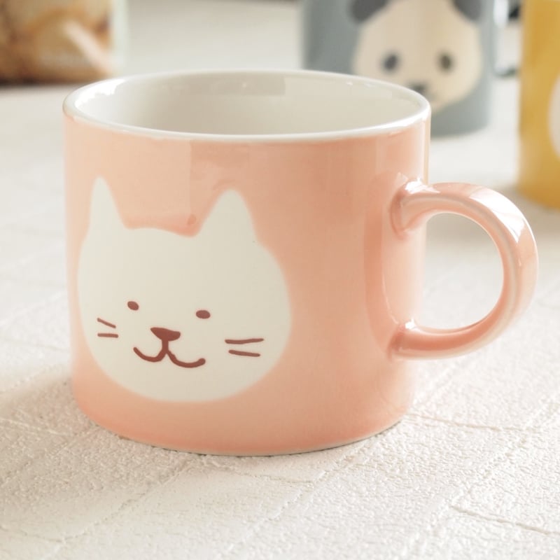 マグカップ イージーズー どうぶつ ねこ 猫 北欧雑貨 アンティーク調