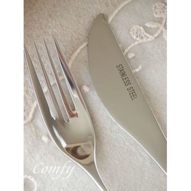 カトラリー 18-8ステンレス カトラリー L 天使の羽 キッチン | 雑貨屋