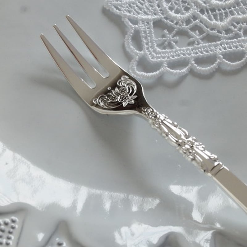 カトラリー コーヒースプーン・ヒメフォーク ステンレスシルバー