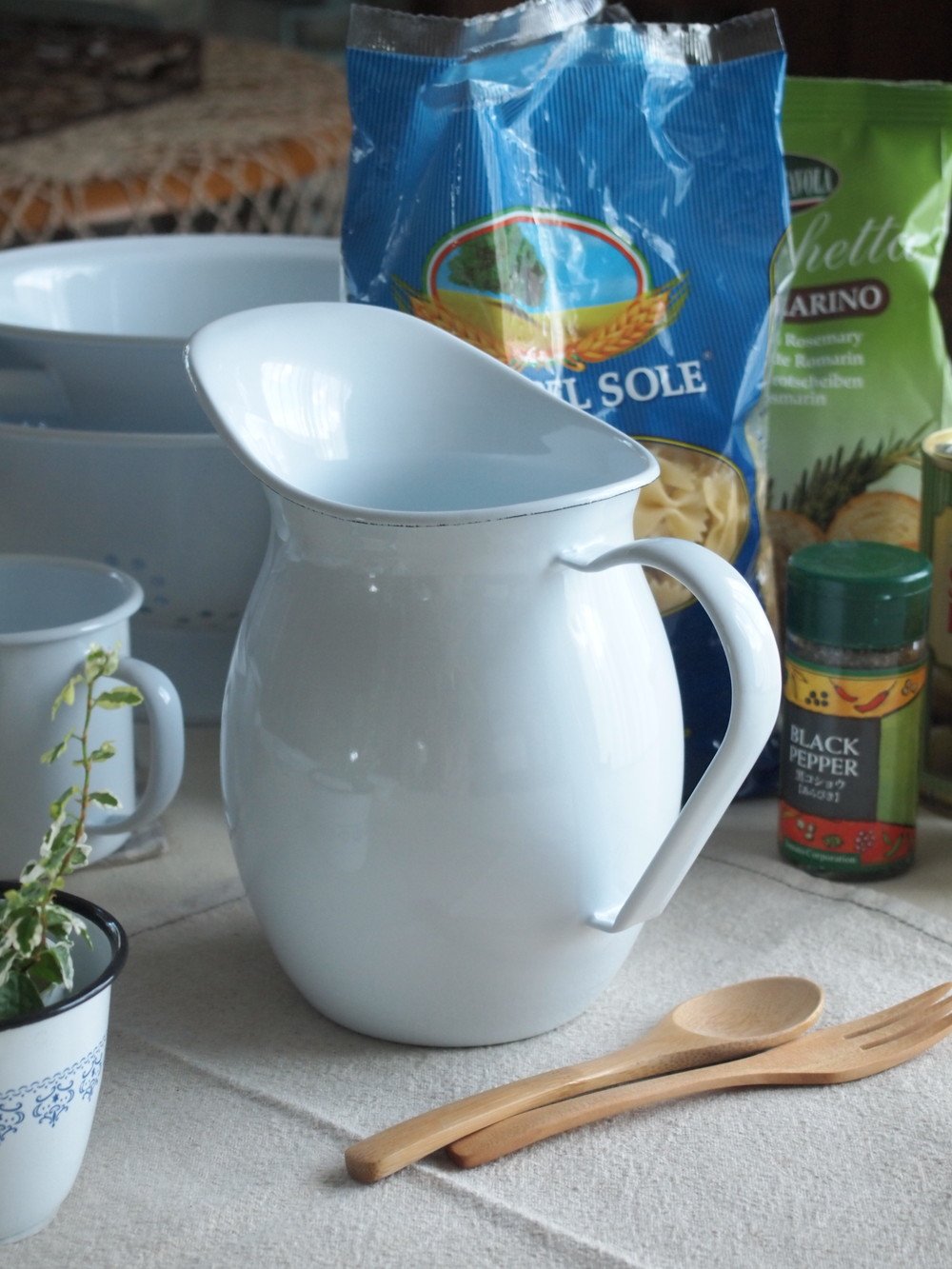 USA【Rowe Pottery】ローポタリー ピッチャー　水差し カントリー USA【Rowe Pottery】ローポタリー ピッチャー 水差し カントリー