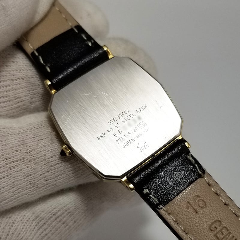 SEIKO】セイコー ドルチェ クォーツ 7731-5120 稼働 付属品あり