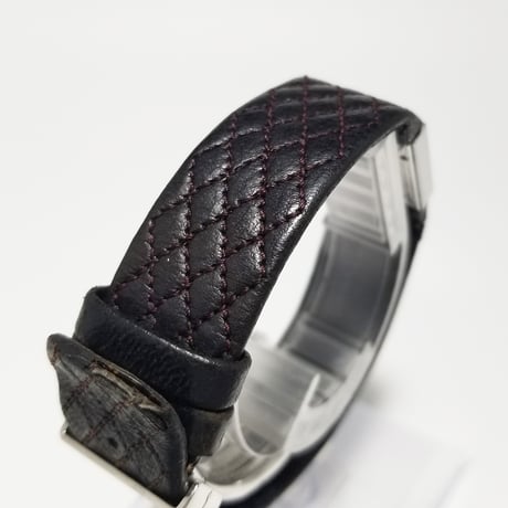 【CHANEL】シャネル 腕時計 マトラッセ クォーツ H0116 黒文字盤【電池交換済】