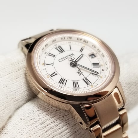 【CITIZEN】シチズン レディース腕時計 XC クロスシー ハッピーフライト 電波ソーラー EC1144-51W