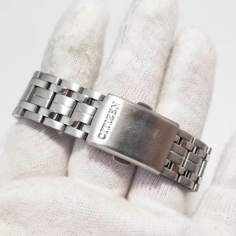 シチズン　エコドライブ　電波ソーラー　３針　H415-S033012　ホワイト CITIZEN】シチズン 腕時計 Eco-Drive エコドライブ 電波ソーラー