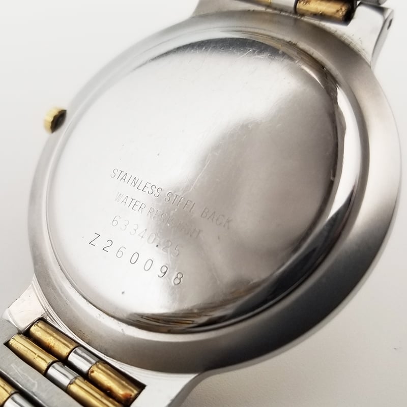 WALTHAM】ウォルサム メンズ腕時計 アナログ クオーツ 63340.25 稼働品