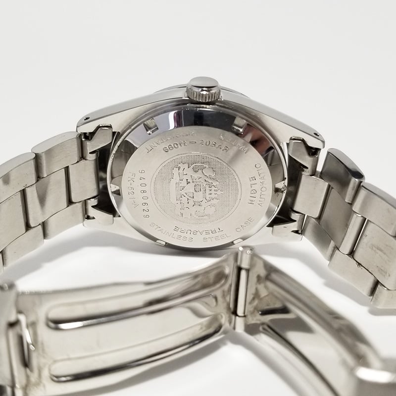 ELGIN】エルジン メンズ腕時計 自動巻 FK-521-A 黒文字盤 | ブランド