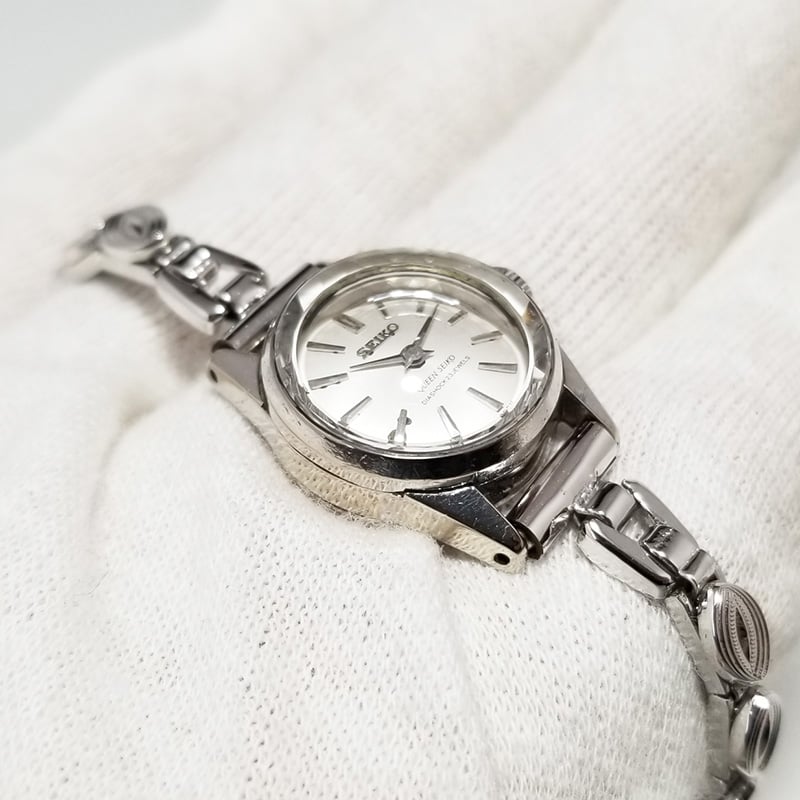 SEIKO クイーンセイコー QUEEN SEIKO 手巻き 1020-0010 Vintage Queen Seiko 1020-0010 21J Hand-Wind Watch 20mm