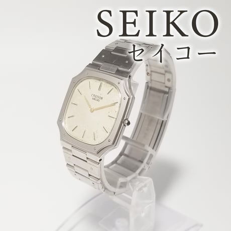 【SEIKO】セイコー 腕時計 CREDOR クレドール クォーツ 9300-5070 稼働【電池交換済】