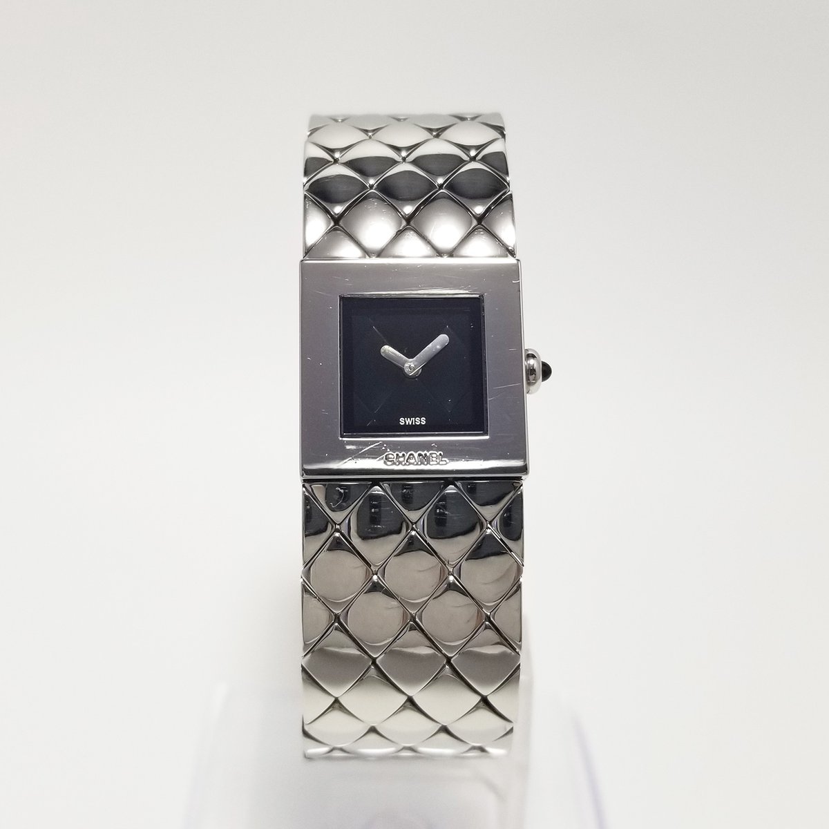 CHANEL】シャネル 腕時計 マトラッセ クォーツ H0009 ブレスウォッチ 