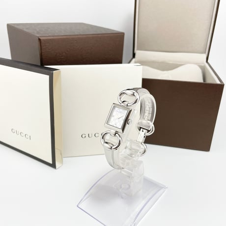 【GUCCI】GUCCI グッチ レディース腕時計 トルナヴォーニ シェル クォーツ 120 稼働 美品【電池交換済】