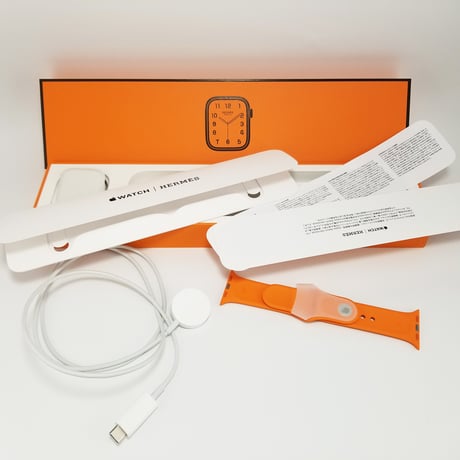 【Apple×Hermes】美品 エルメス×アップルウォッチ Apple Watch Hermès Series 8 シリーズ8 付属品有り A2773 セルラーモデル ドゥブルトゥール