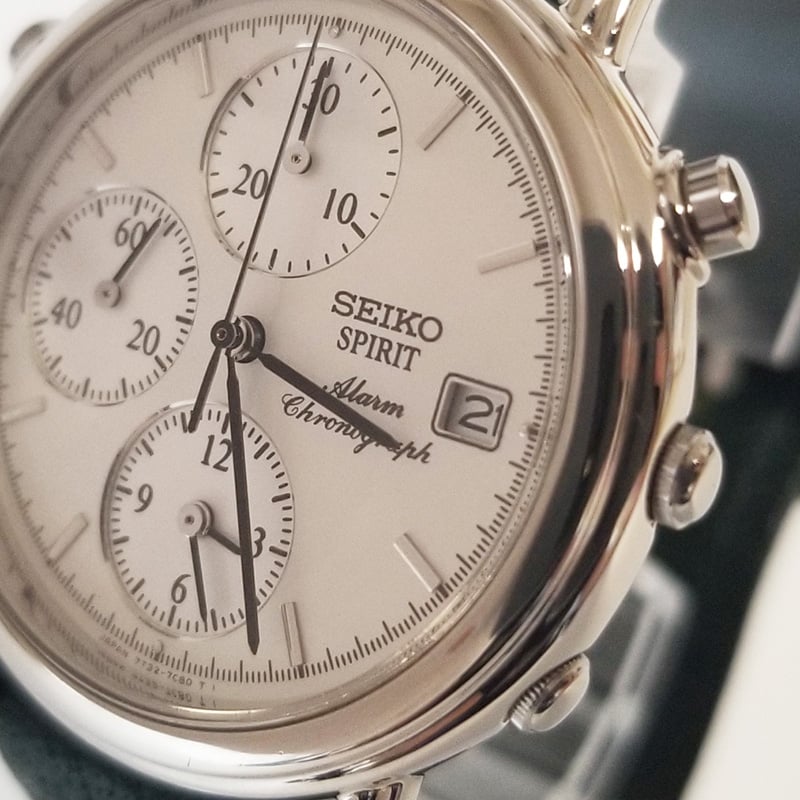 SEIKO】セイコー メンズ腕時計 スピリット クロノグラフ アラーム 7T32
