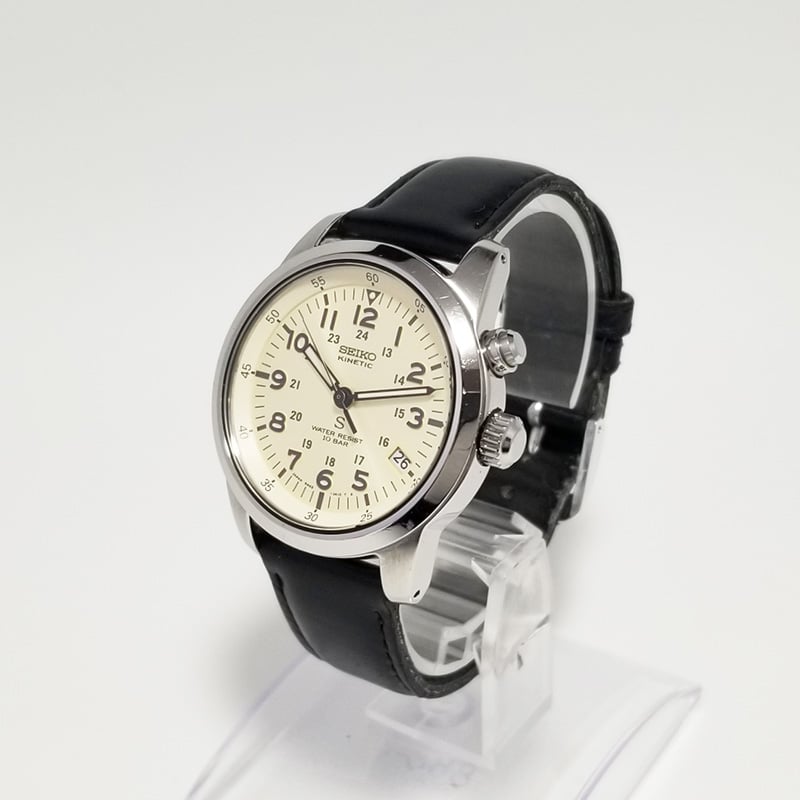 SEIKO】セイコー メンズ腕時計 サス SUS KINETIC キネティック デイト