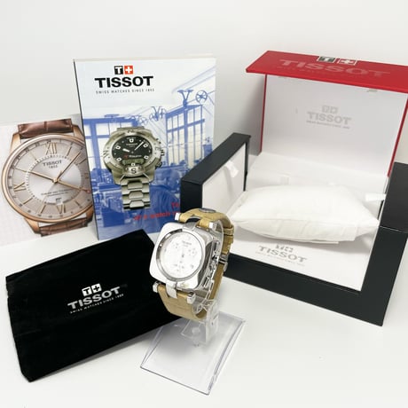 【TISSOT】ティソ 腕時計 クロノ クォーツ 稼働 T020317A【電池交換済】