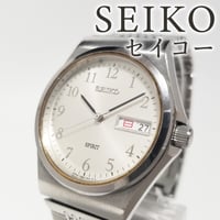 【SEIKO】セイコー 腕時計 SPIRIT スピリット クォーツ 稼働 7N93-7000 デイデイト【電池交換済】