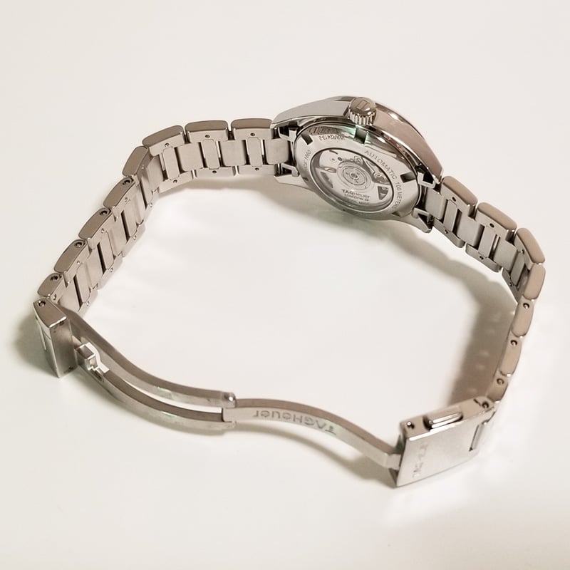 TAG HEUER】タグホイヤー レディース腕時計 AT カレラ 12Pダイヤ TAG HEUER】タグホイヤー レディース腕時計 AT カレラ 12Pダイヤ