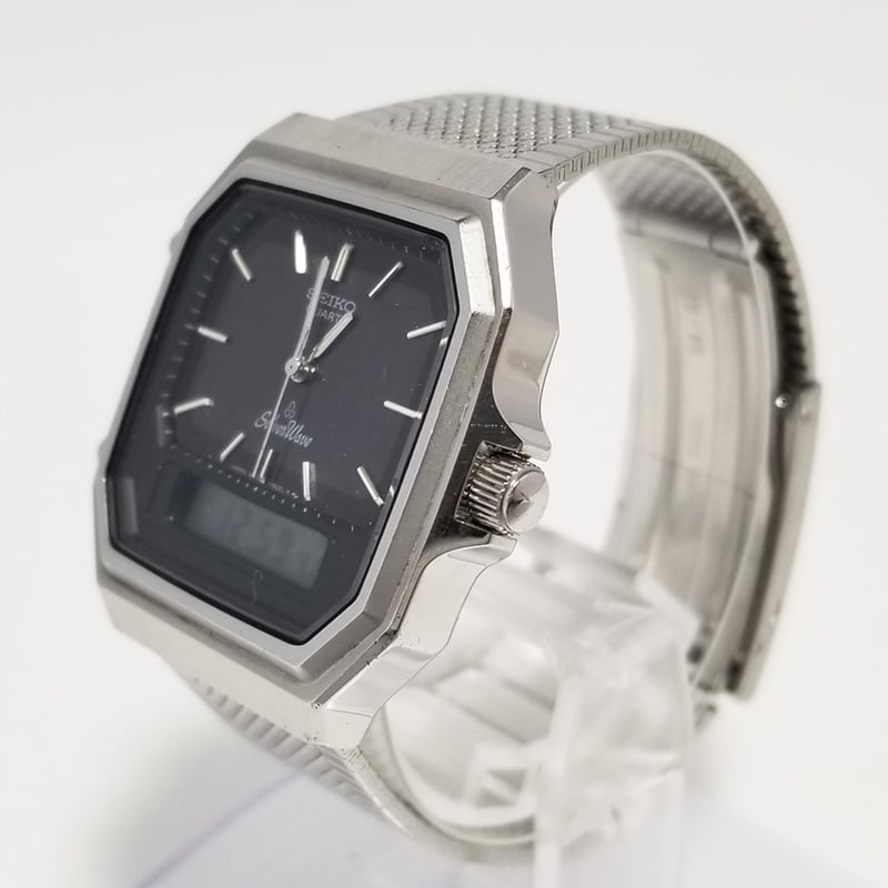 SEIKO】セイコー メンズ腕時計 シルバーウェーブ H449-502A アナデジ
