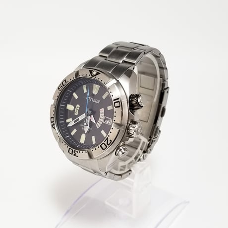 【CITIZEN】シチズン 腕時計 プロマスター エアダイバーズ 電波ソーラー ブラック文字盤 H112-T016651