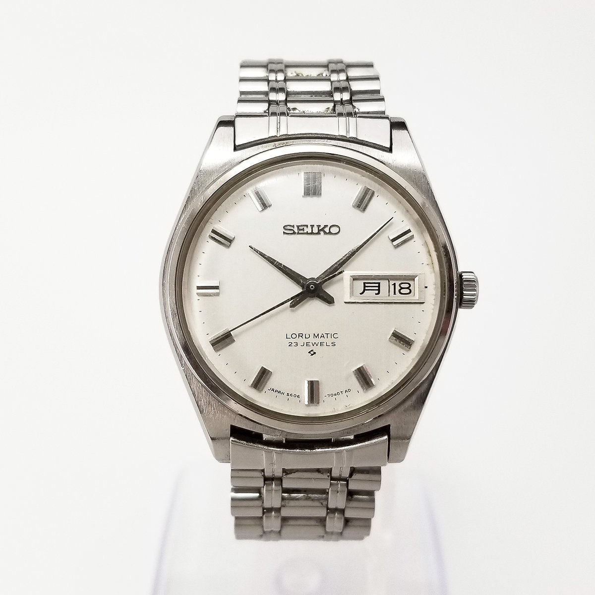 SEIKO】セイコー 腕時計 LM ロードマチック 5606-7040 自動巻 稼働訳 