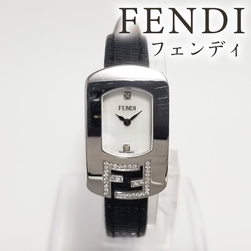 FENDI】フェンディ レディース腕時計 カメレオン クォーツ ダイヤ