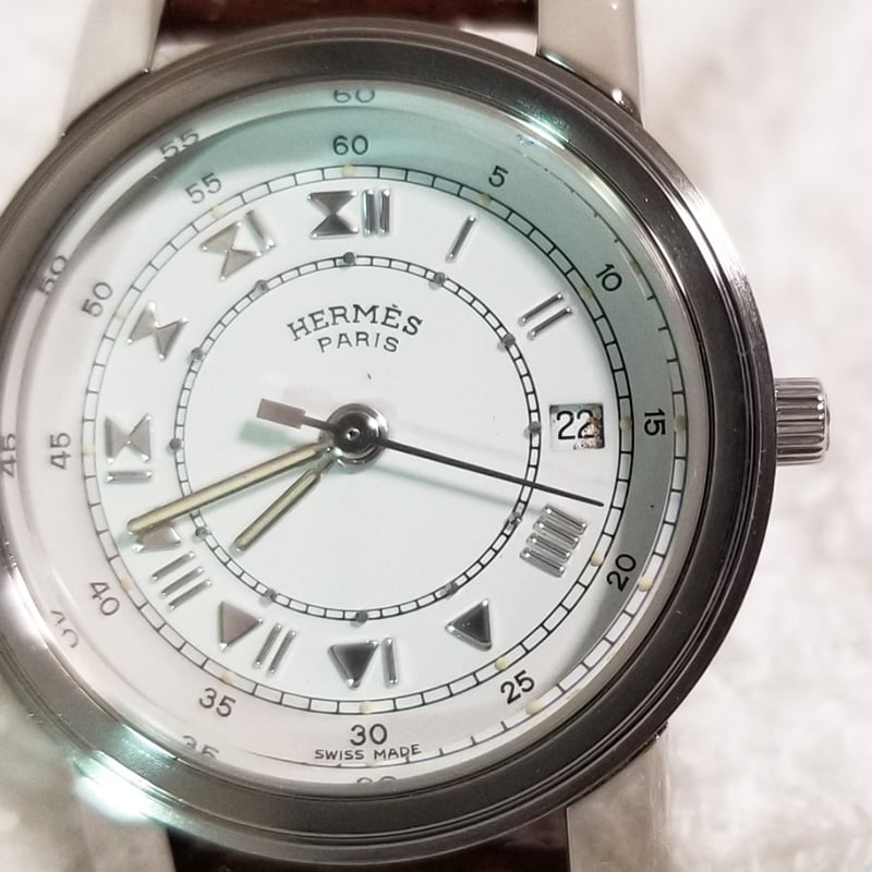 HERMES】エルメス キャリック CA1.210 レディース腕時計 HERMES】エルメス キャリック CA1.210 レディース腕時計