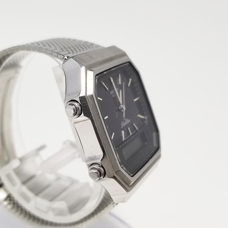 SEIKO】セイコー メンズ腕時計 シルバーウェーブ H449-502A アナデジ