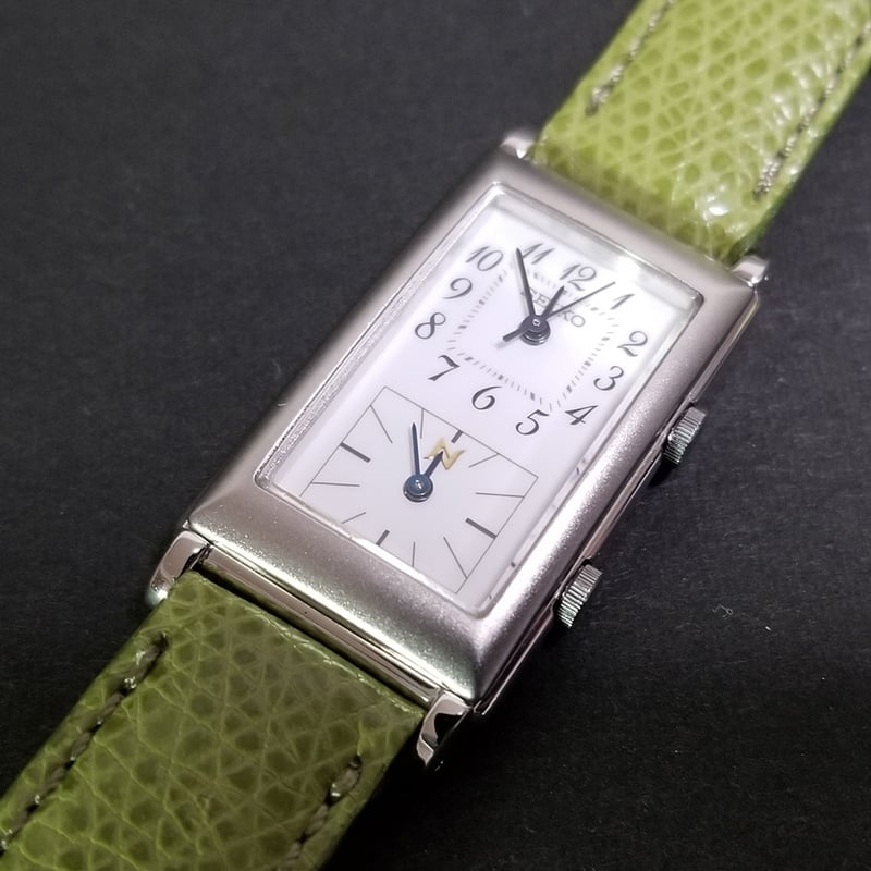 SEIKO】セイコー 腕時計 稼動品 ノイエ クォーツ 1EFW-5A00 ダブル