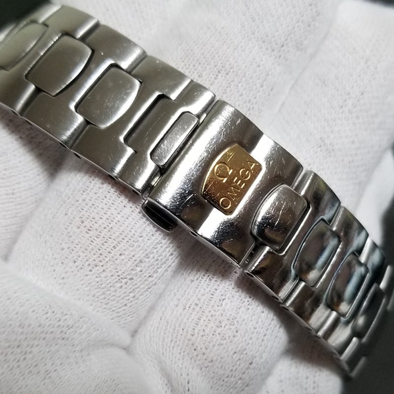 OMEGA】オメガ 腕時計 シーマスター ポラリス 稼動品 黒文字盤