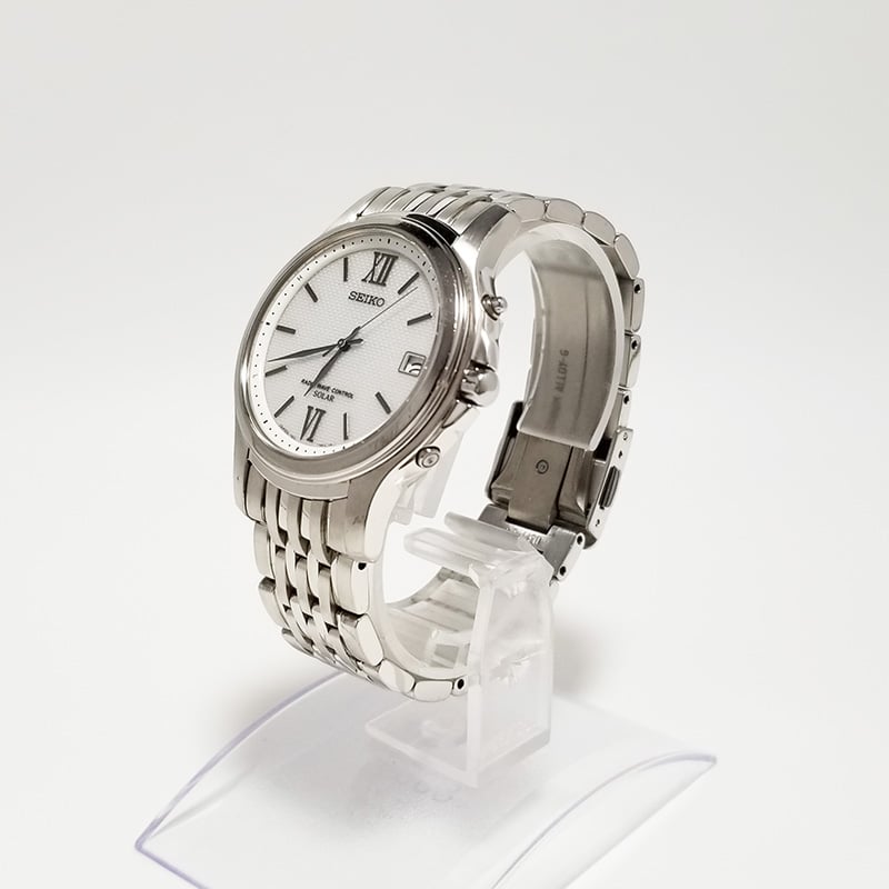 SEIKO】セイコー メンズ腕時計 ドルチェ ソーラー 7B22-0AR0 チタン 