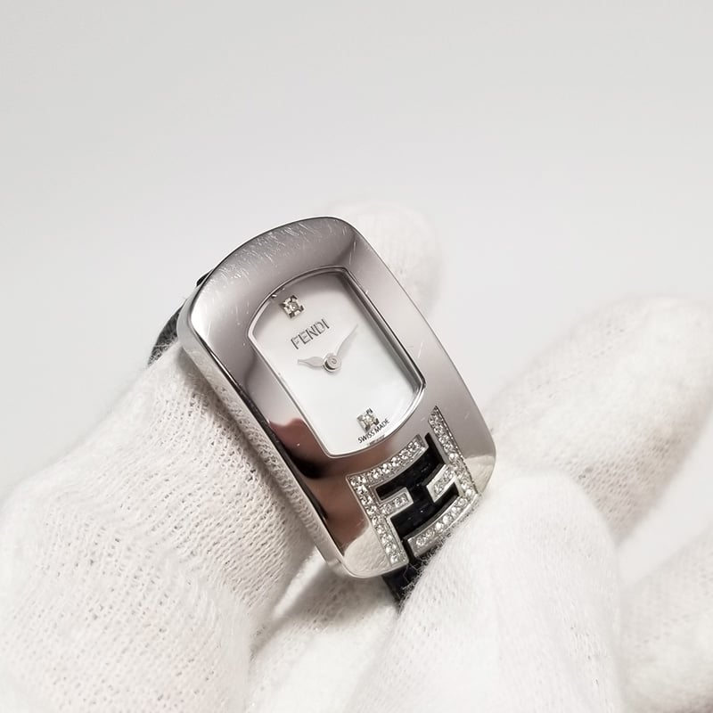FENDI】フェンディ レディース腕時計 カメレオン クォーツ ダイヤ