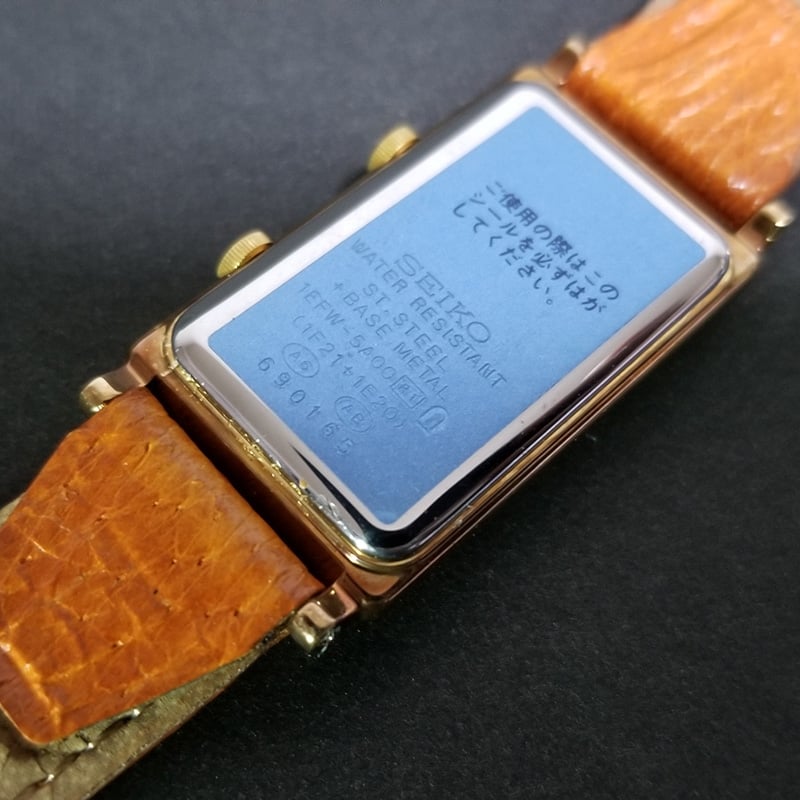 SEIKO ノイエ1EFW-5A00 レディース腕時計 電池切れ】SEIKO セイコー 1EFW-5A00 ダブルフェイス ノイエ