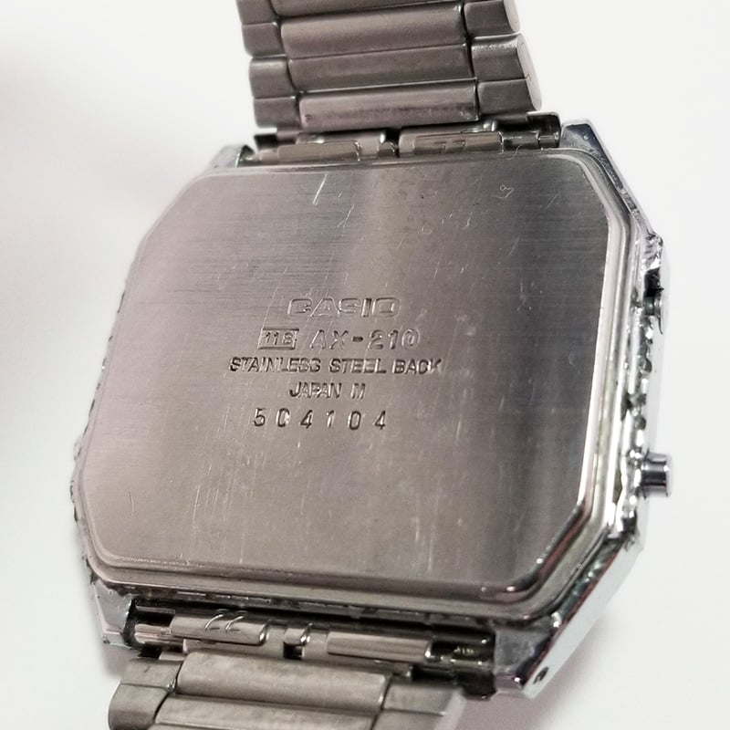CASIO】 カシオ メンズ腕時計 アラームクロノグラフ デジタル クォーツ 