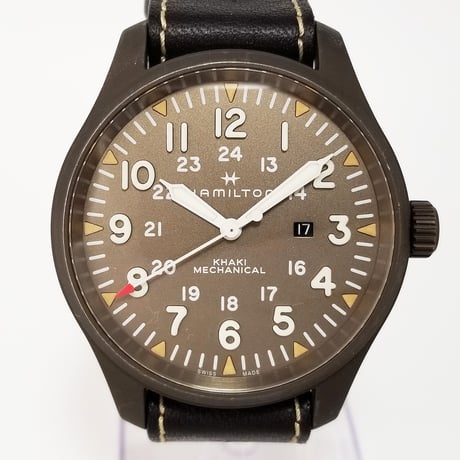 【HAMILTON】ハミルトン カーキフィールド メカニカル 手巻き ブラウン文字盤 H69829560 限定550本