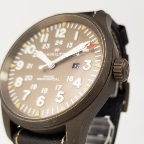 【HAMILTON】ハミルトン カーキフィールド メカニカル 手巻き ブラウン文字盤 H69829560 限定550本