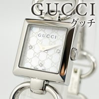 【GUCCI】GUCCI グッチ レディース腕時計 トルナヴォーニ シェル クォーツ 120 稼働 美品【電池交換済】
