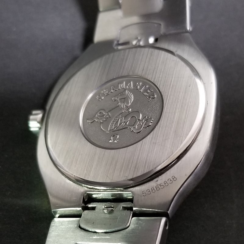 OMEGA】オメガ 腕時計 シーマスター ポラリス 稼動品 黒文字盤