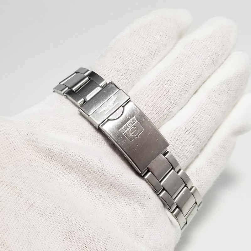 ELGIN】エルジン メンズ腕時計 自動巻 FK-521-A 黒文字盤 | ブランド