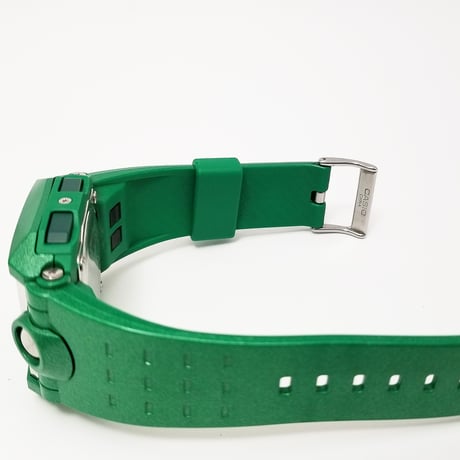 【CASIO】カシオ G-SHOCK Gショック G-8100D グリーン クォーツ【電池交換済 希少】