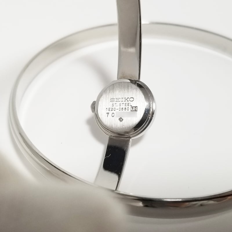 SEIKO】セイコー 腕時計 ブレスウォッチ クォーツ 稼働 1E20-0660 動作