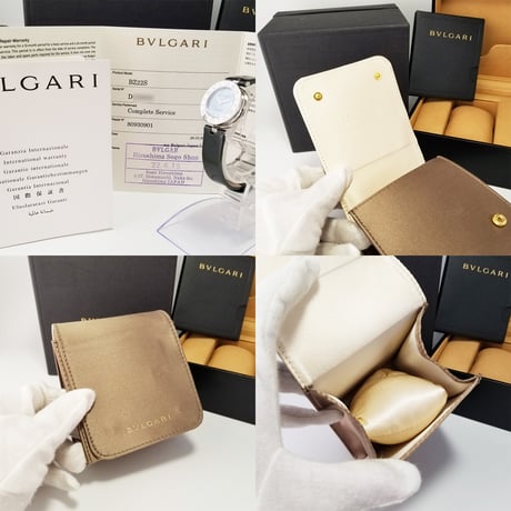 【BVLGARI】ブルガリ 腕時計 B-zero1 ビーゼロワン クォーツ BZ22S【極美品・訳あり】