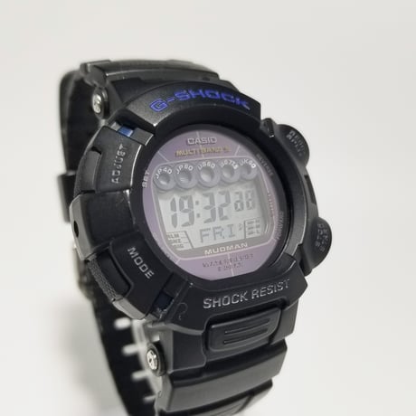 【CASIO】カシオ 腕時計 G-SHOCK Gショック タフソーラー GW-9025C 25周年記念モデル マッドマン【二次電池交換済】