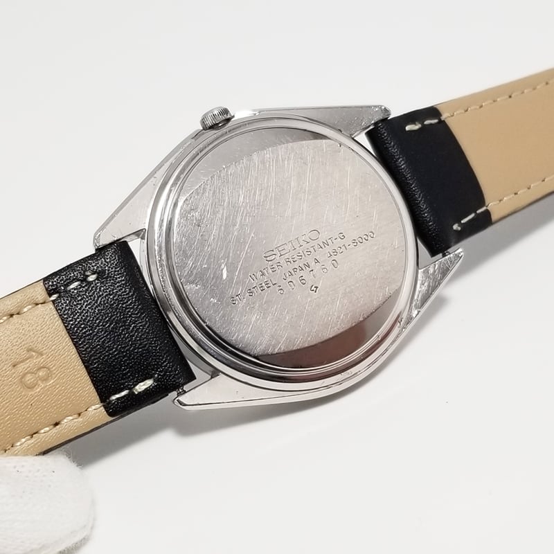 SEIKOキングクォーツロングライフ 4821-8000 文字盤ホワイト 稼働品 SEIKO セイコー キングクォーツ 4821-8000 メンズ 腕時計 SEIKO
