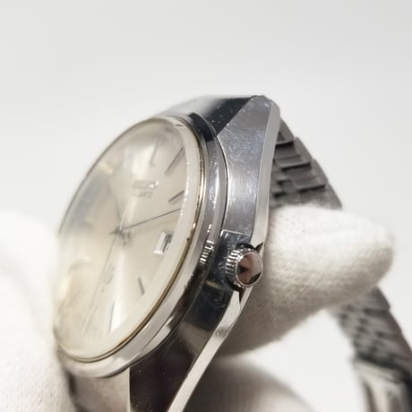 【SEIKO】セイコー 腕時計 クォーツ 稼働 3802-7020 デイト【電池交換済】
