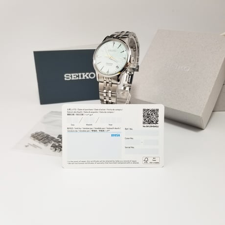 【SEIKO】セイコー 腕時計 PRESAGE プレザージュ 自動巻き デイト SRRY051 ライトブルー文字盤 カクテルタイム【未使用】