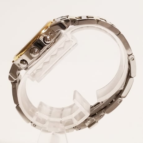 【HERMES】エルメス レディース腕時計 クリッパー クォーツ クロノグラフ訳あり CL1.320【電池交換済】