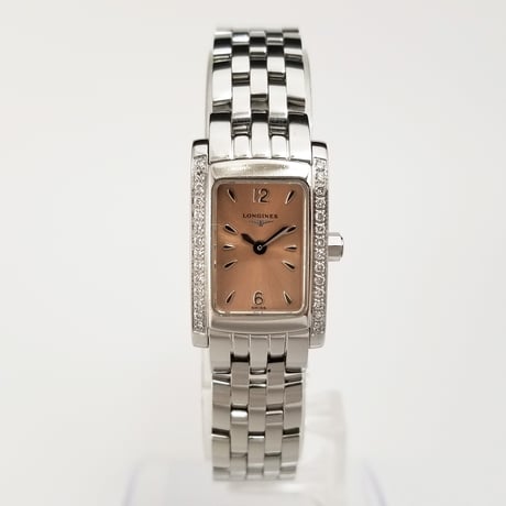 【LONGINES】ロンジン 腕時計 ドルチェビータ ダイヤベゼル クォーツ L5.158.0【電池交換済】