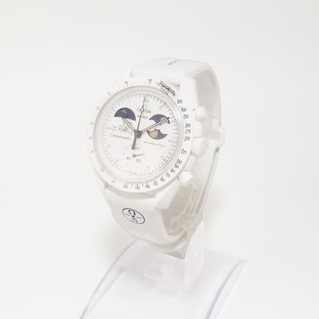 【Swatch×Omega】オメガ×スウォッチ　ミッショントゥアースフェイズ　ムーンシャインゴールド S033W701L スヌーピー【2025/12/17購入・未使用】